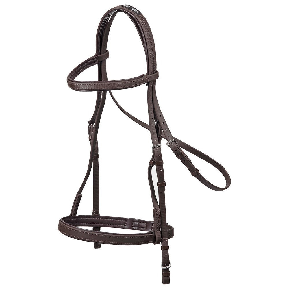 Zilco Training Bridle &amp; Cavesson Brown