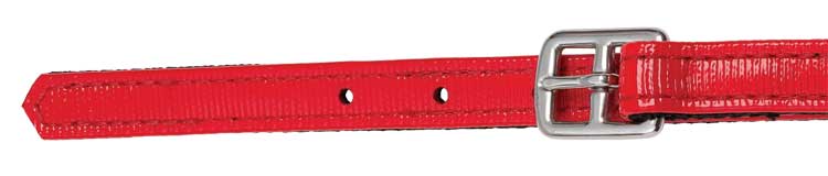Zilco 19mm Race Stirrup Straps Red 91.5cm