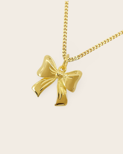 Whistle &amp; Pop Heritage Bella Bow Necklace