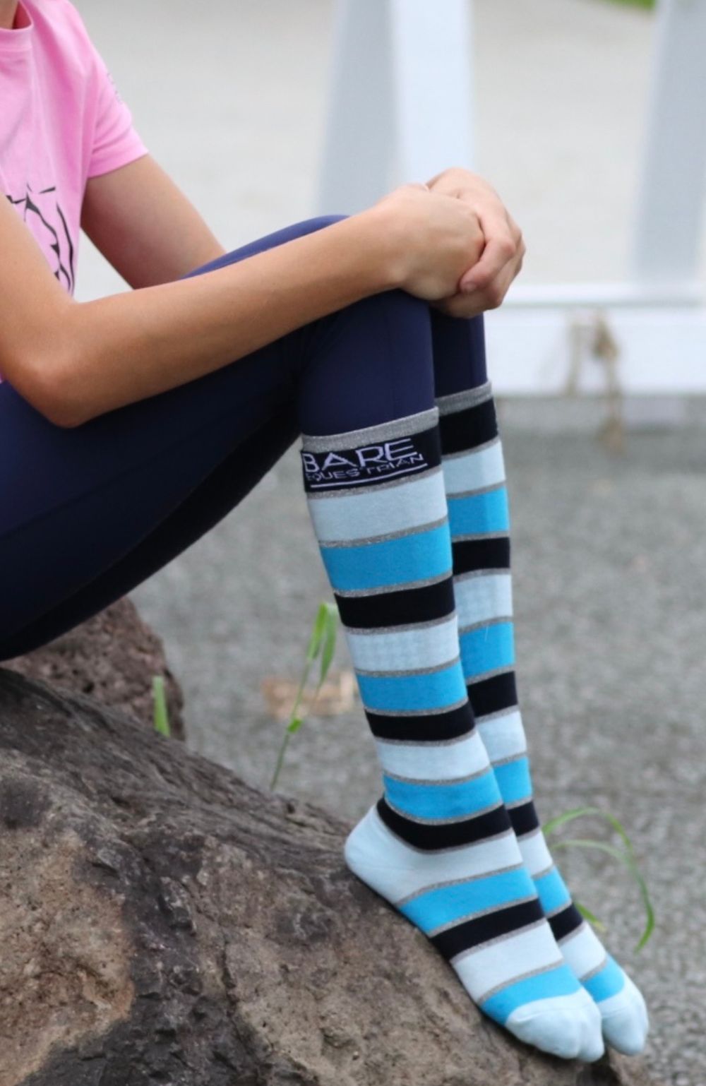BARE Equestrian Youth Cotton Socks
