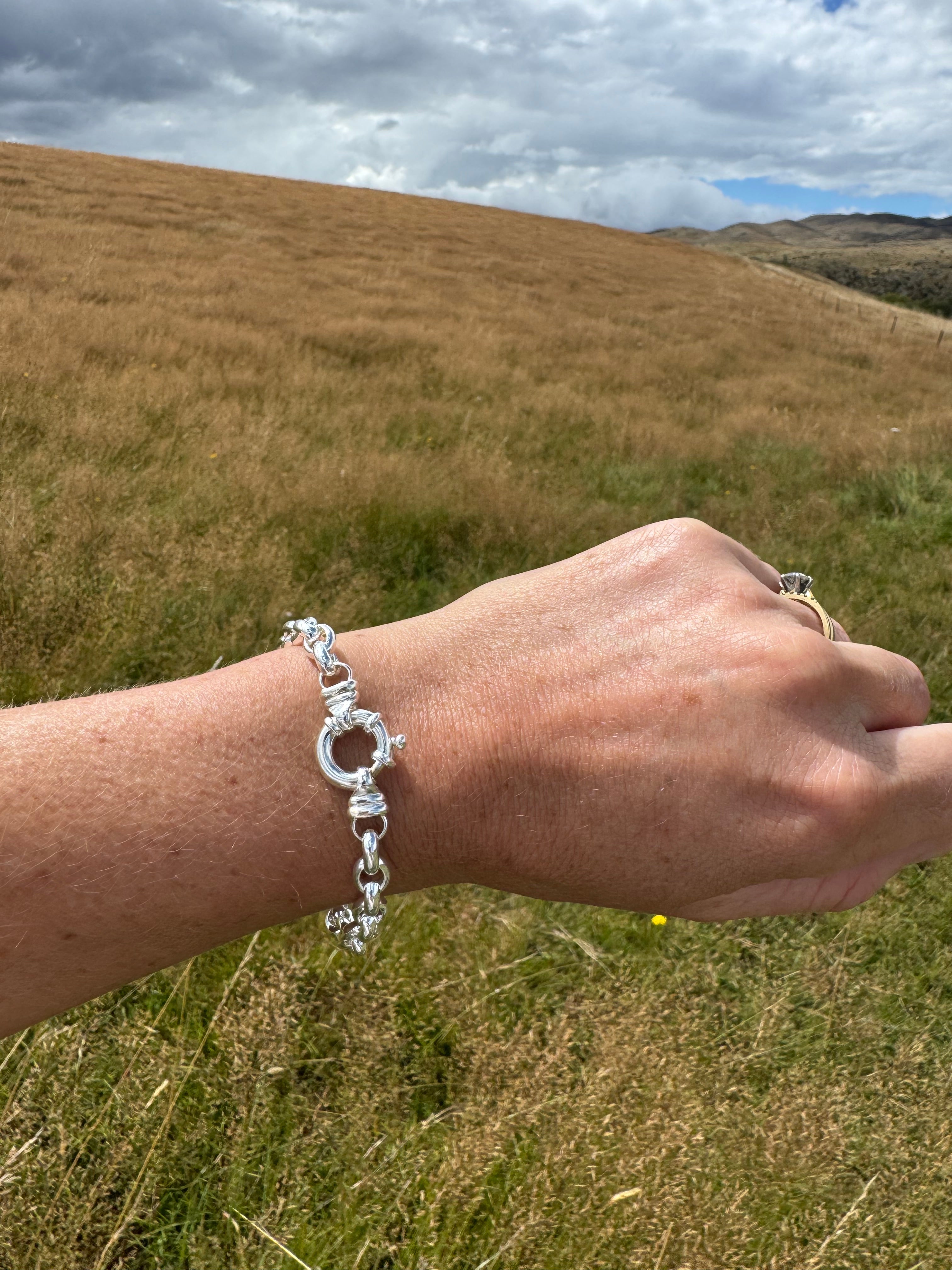 Whistle &amp; Pop Sailor Clasp Chunky Bracelet