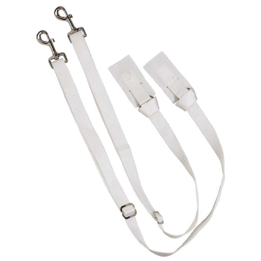 Zilco Webbing Leg Straps White
