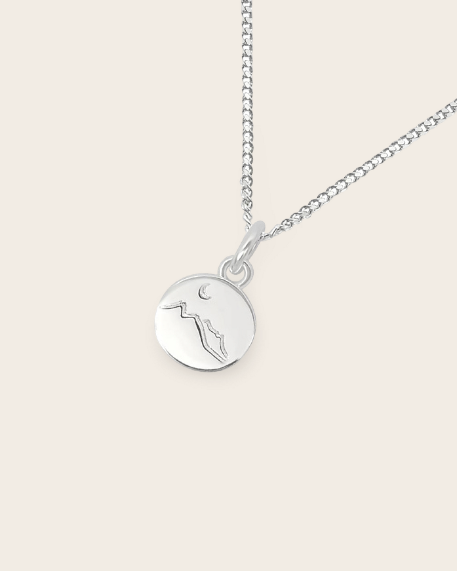 Whistle &amp; Pop Starkeeper Moon Mountain Necklace