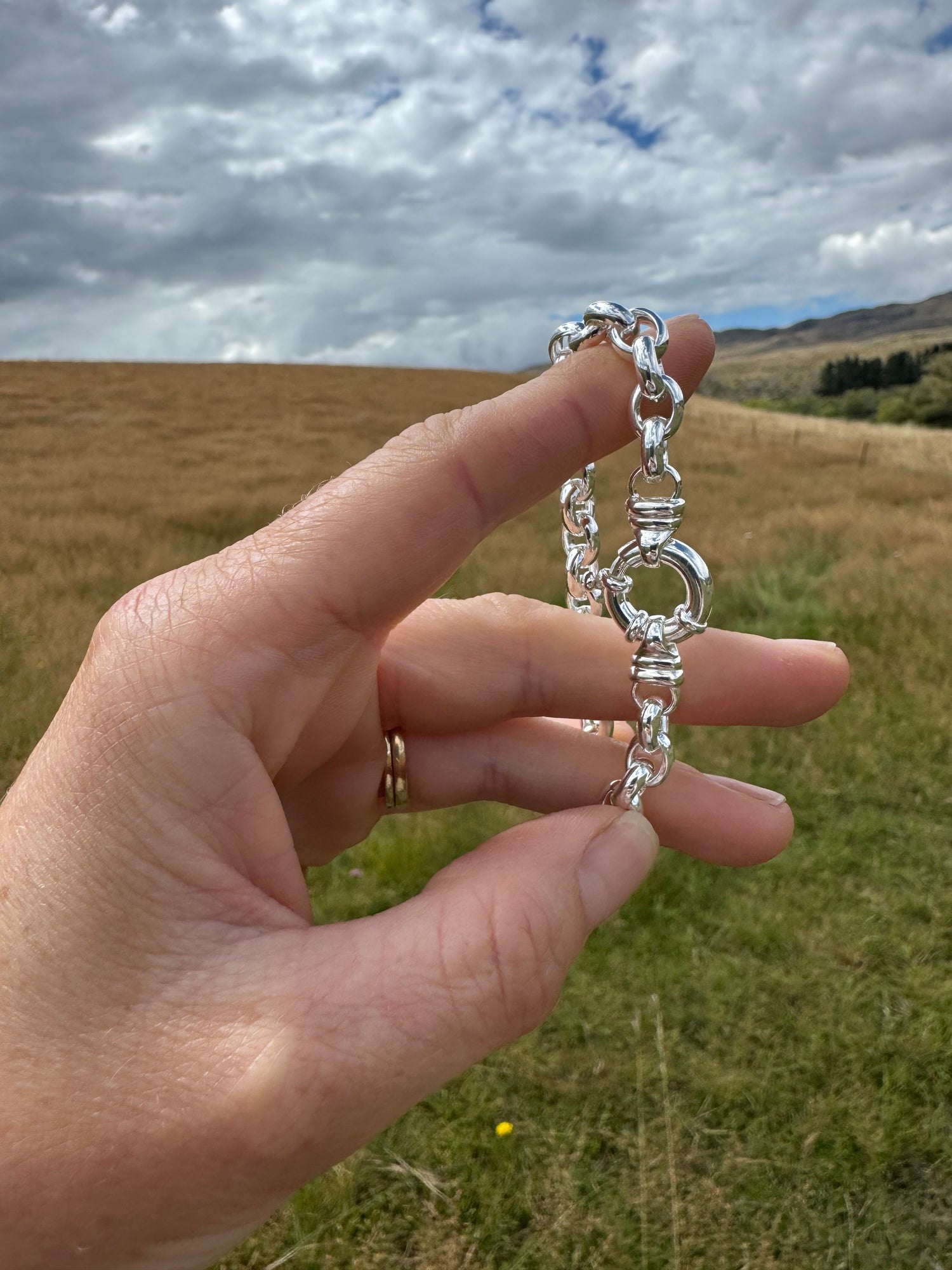 Whistle &amp; Pop Sailor Clasp Chunky Bracelet