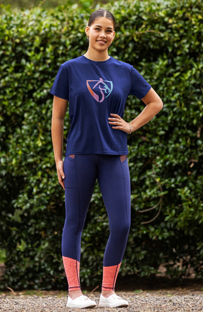BARE Equestrian Youth Neon Logo T-Shirt