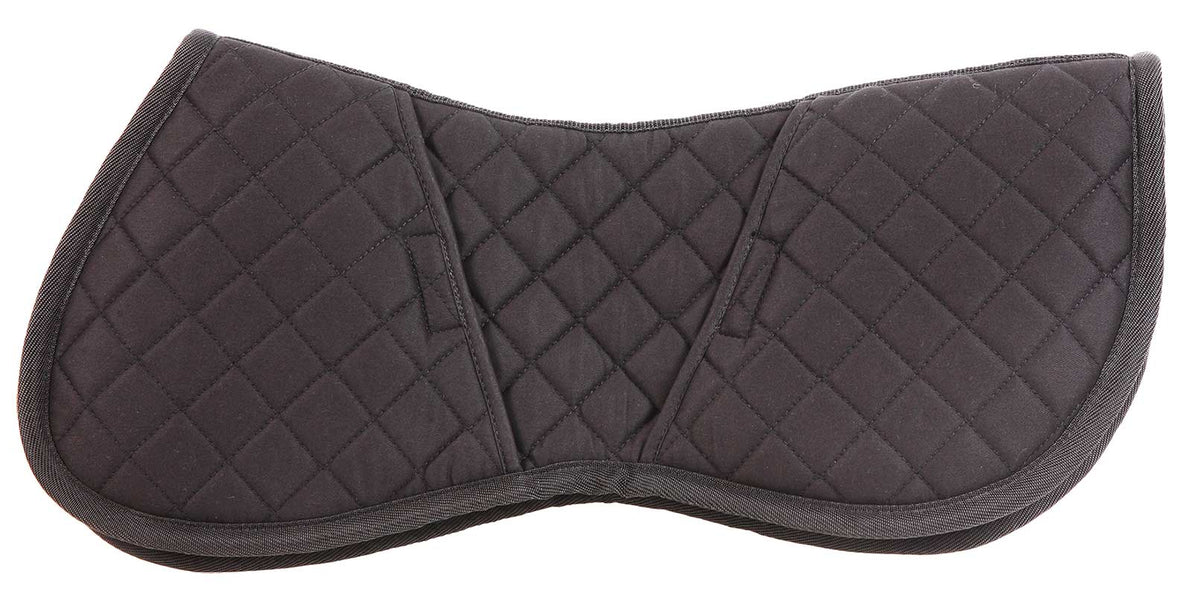 Zilco Quilted Half Pad with Inserts Black