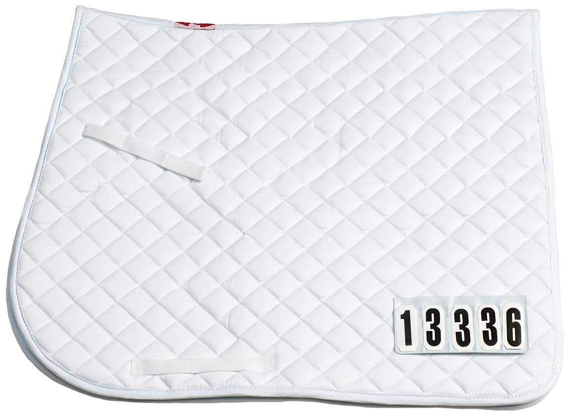 Zilco Competition Number Dressage Saddlecloth Full Size