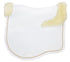 Estate Fleece Dressage Saddlecloth White