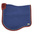 Zilco Estate Fleece Dressage Saddlecloth Navy/Burgundy