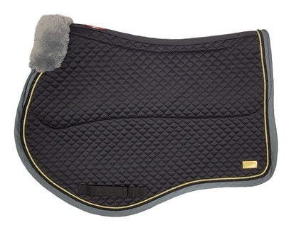 Zilco Estate Fleece Jump Saddlecloth Black/Grey