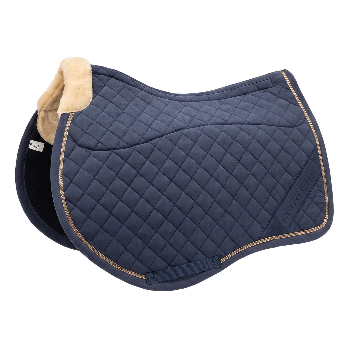 Zilco Retro Chic All-Purpose Saddlecloth - Navy