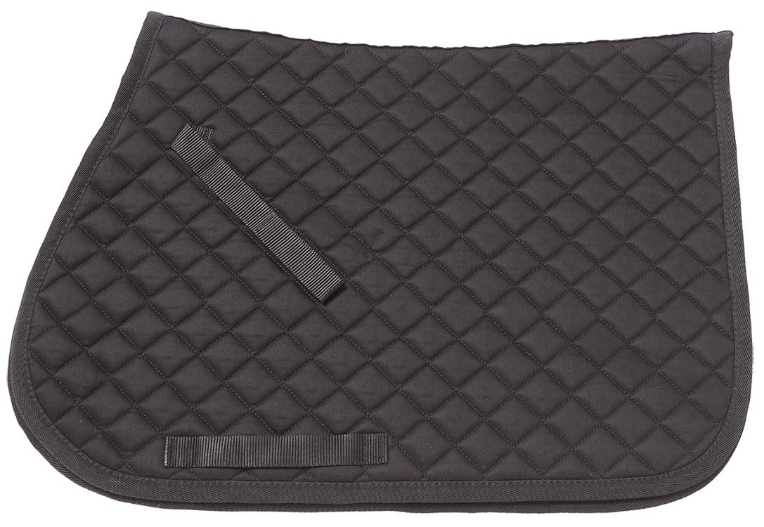 Zilco Pony Club All-Purpose Saddlecloth Black