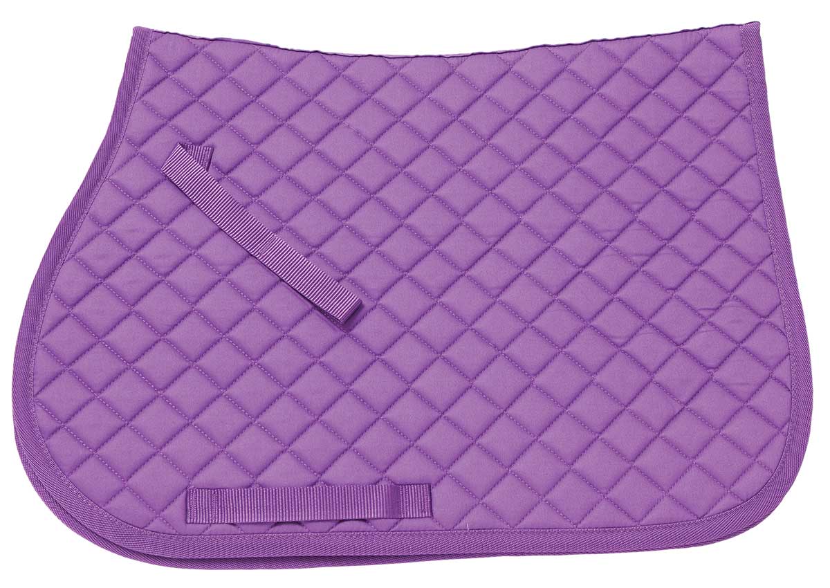 Zilco Pony Club All-Purpose Saddlecloth Purple