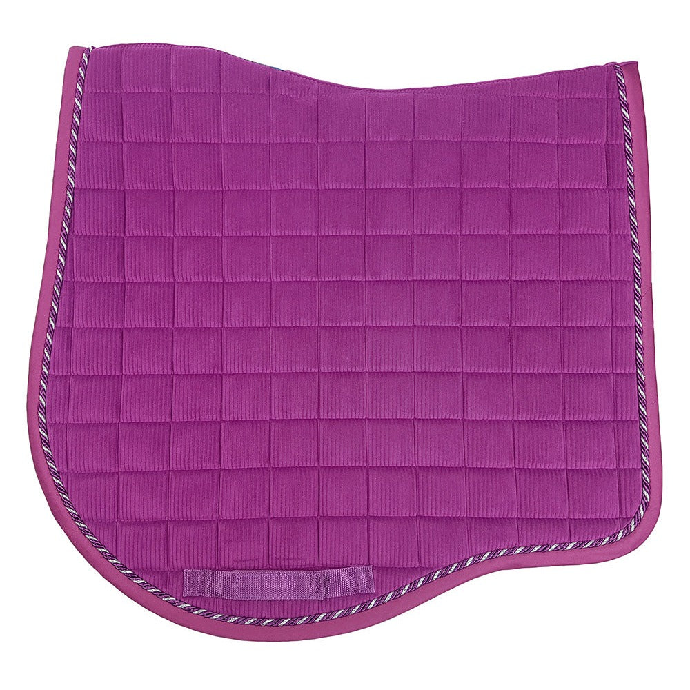 Zilco Corduroy Dressage Saddlecloth Wine