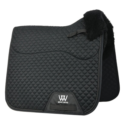 Woof Wear Vision Elegance Sheepskin Saddlecloth Black
