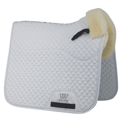 Woof Wear Vision Elegance Sheepskin Saddlecloth White