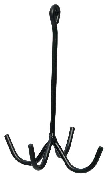 Zilco 4 Prong Harness Hook Black