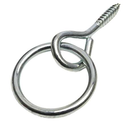 Zilco Hitching Ring Screw Eye fitting