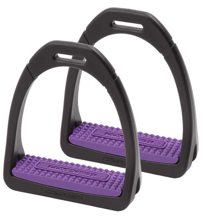 Compositi Premium Stirrup Purple Large