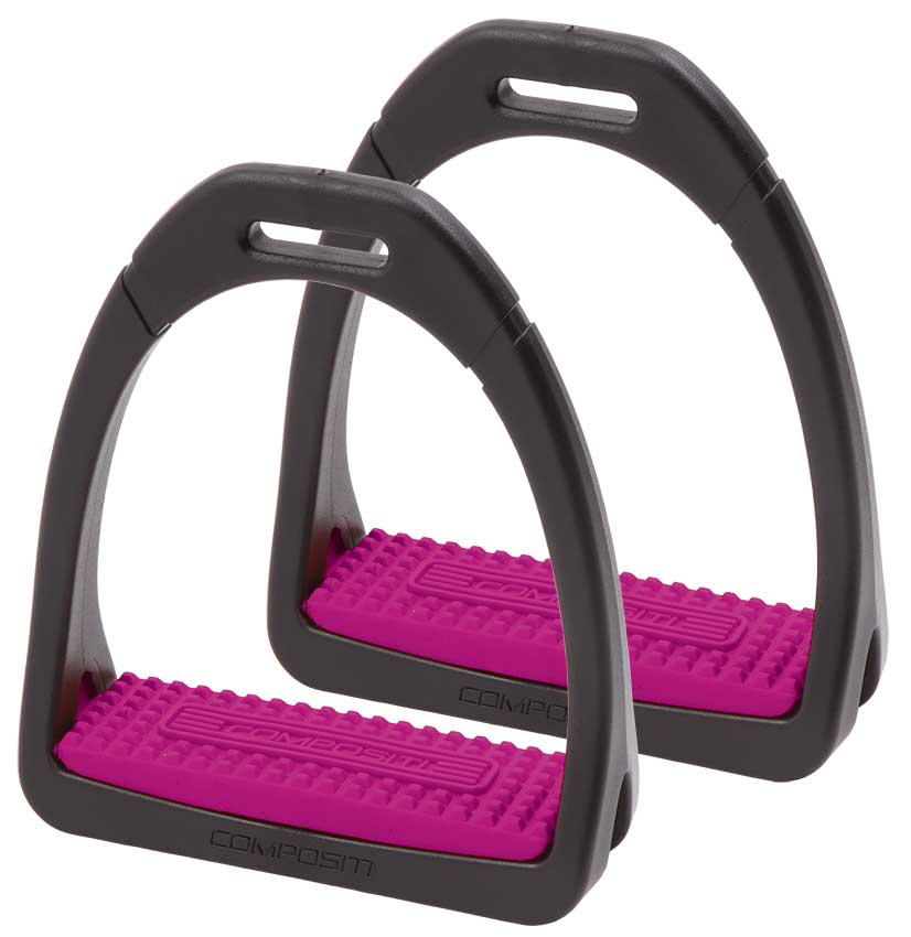 Compositi Premium Stirrup Raspberry Small