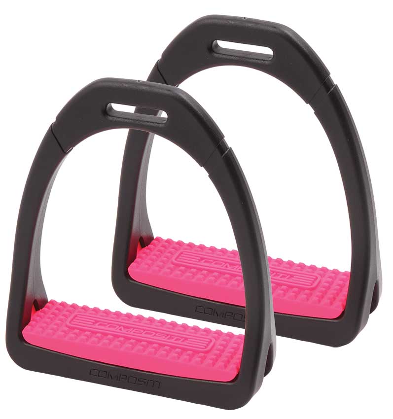 Compositi Premium Stirrup Pink Small