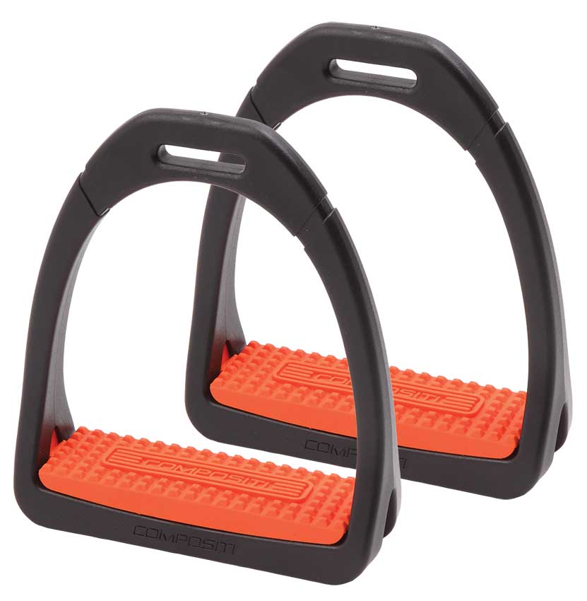 Compositi Premium Stirrup Orange Small