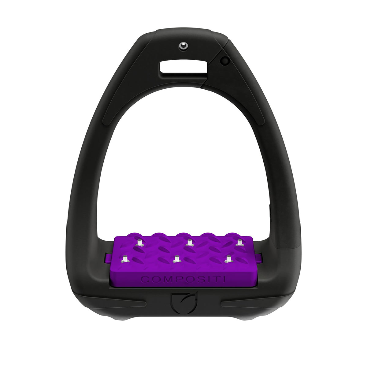 Compositi Reflex-One AirPro Stirrups Black/Purple