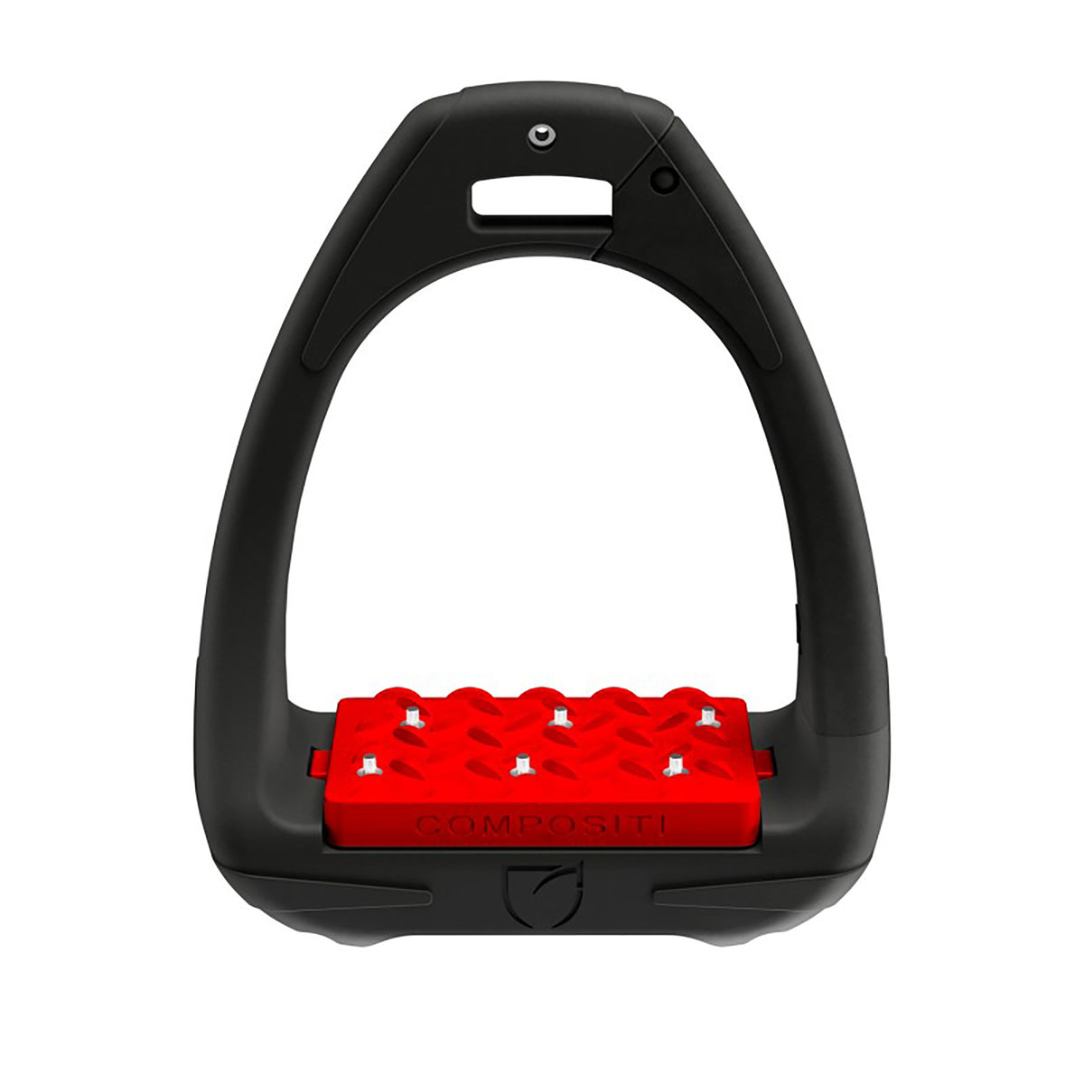 Compositi Reflex-One AirPro Stirrups Black/Red