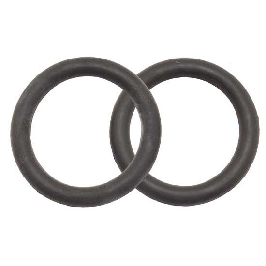 Zilco Rubbers for Peacock Stirrups Black