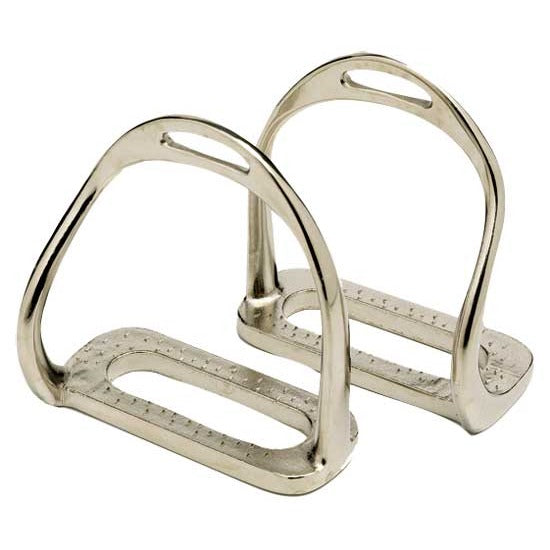 Zilco Safety Stirrups Nickel Plate
