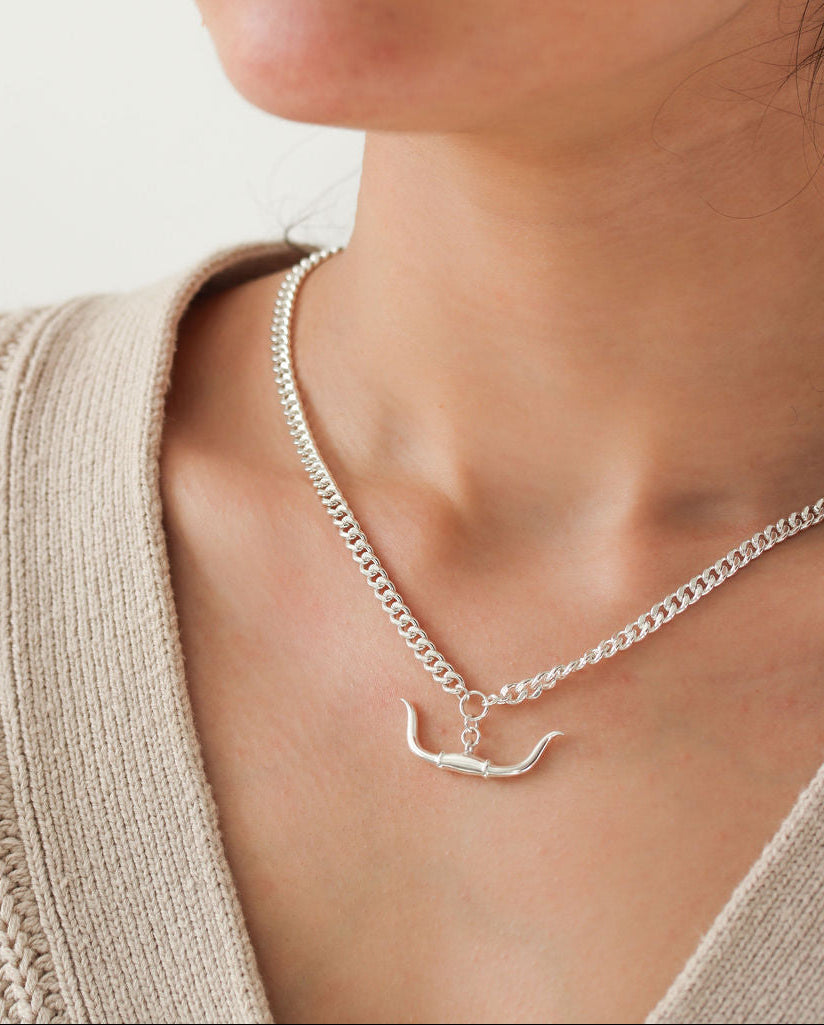 Whistle &amp; Pop Trailblazer Longhorn Pendant Only