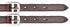 Aintree Plain Stirrup Leathers Havana Short