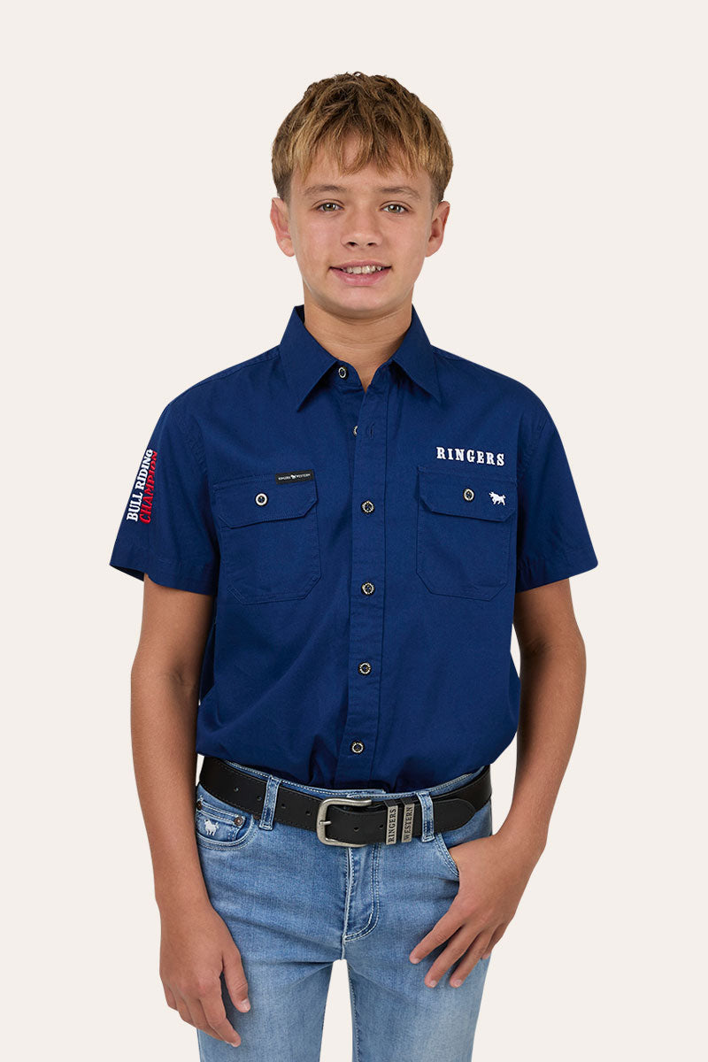 Ringers Western The Champion Youth Boys SS Work Shirt