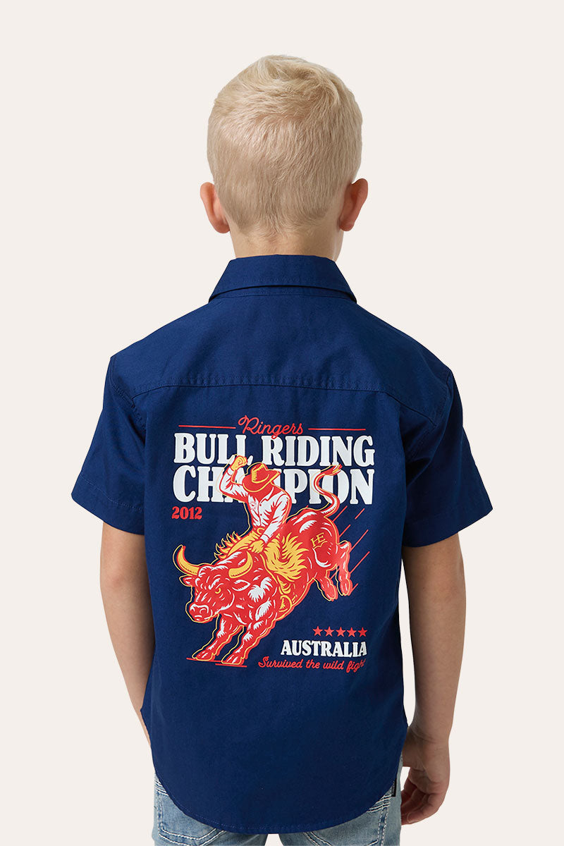 Ringers Western The Champion Kids Boys SS Work Shirt