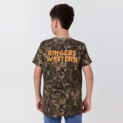 Ringers Western Find Me Youth Boys Camo T-Shirt