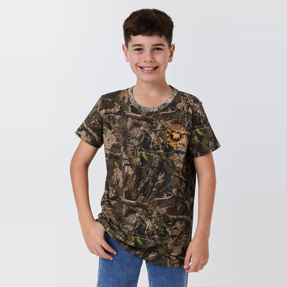 Ringers Western Find Me Youth Boys Camo T-Shirt