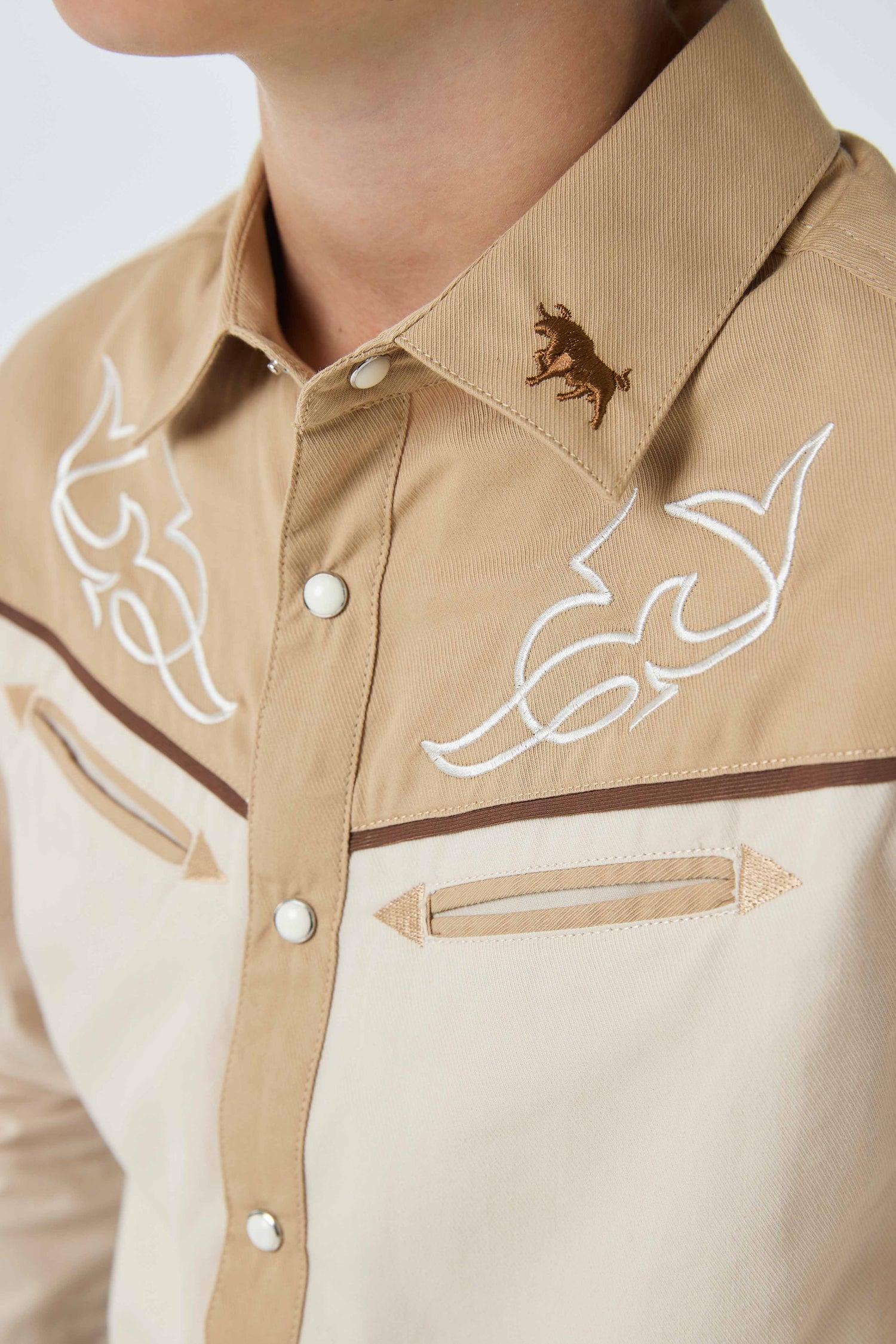 Ringers Western Beau Youth Boys Western Shirt