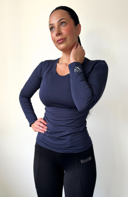 BARE Equestrian Active Long Sleeve Tee