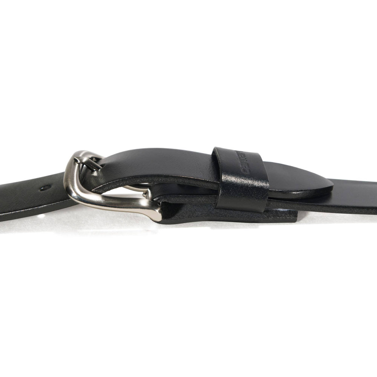 Carhartt Bridle Leather Classic Buckle Belt - Black