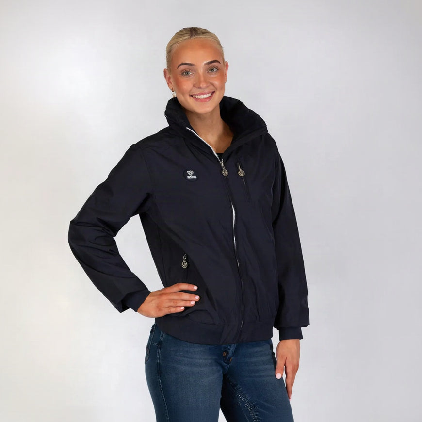 BARE Equestrian Winter Series Polo Bomber Jacket - Midnight Blue