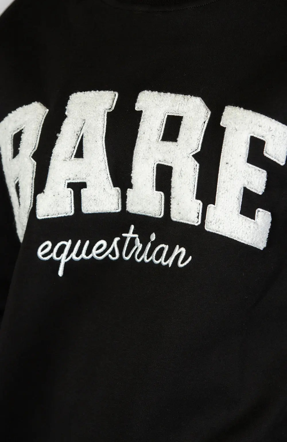 BARE Equestrian Academy Sweater - Black/White