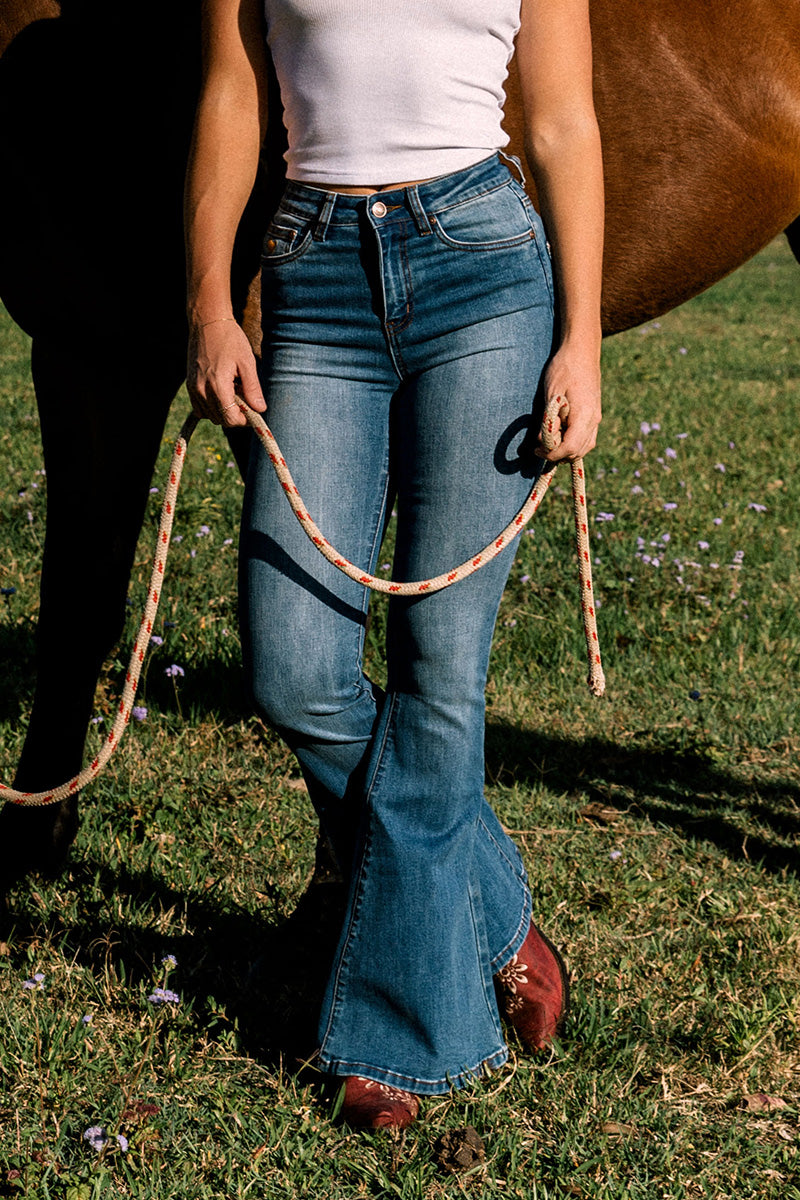 Ringers Western Bowie Womens Flare Jeans