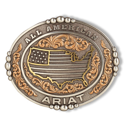 Ariat Oval All American Ariat Buckle