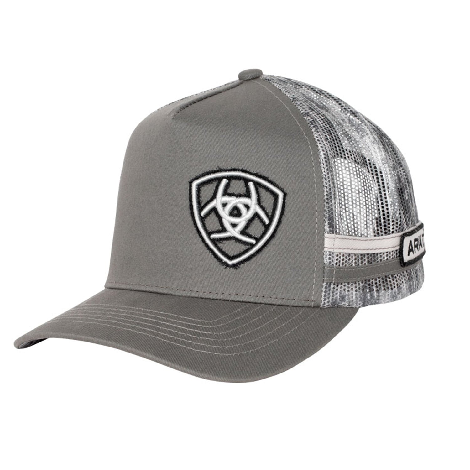 Ariat Digi Camo Trucker Cap - Castlerock Grey