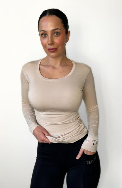 BARE Equestrian Active Long Sleeve Tee