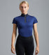 Description:Amia Ladies Technical Short Sleeved Riding Top_Colour:Navy_Position:1