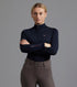 Description:Arclos Ladies Technical Long Sleeve Riding Top_Colour:Navy_Position:1