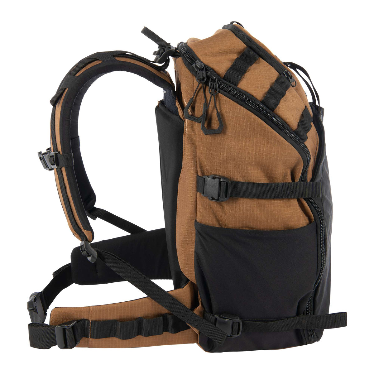 Carhartt 45L Nylon Internal Frame Hiking Backpack - Carhartt Brown