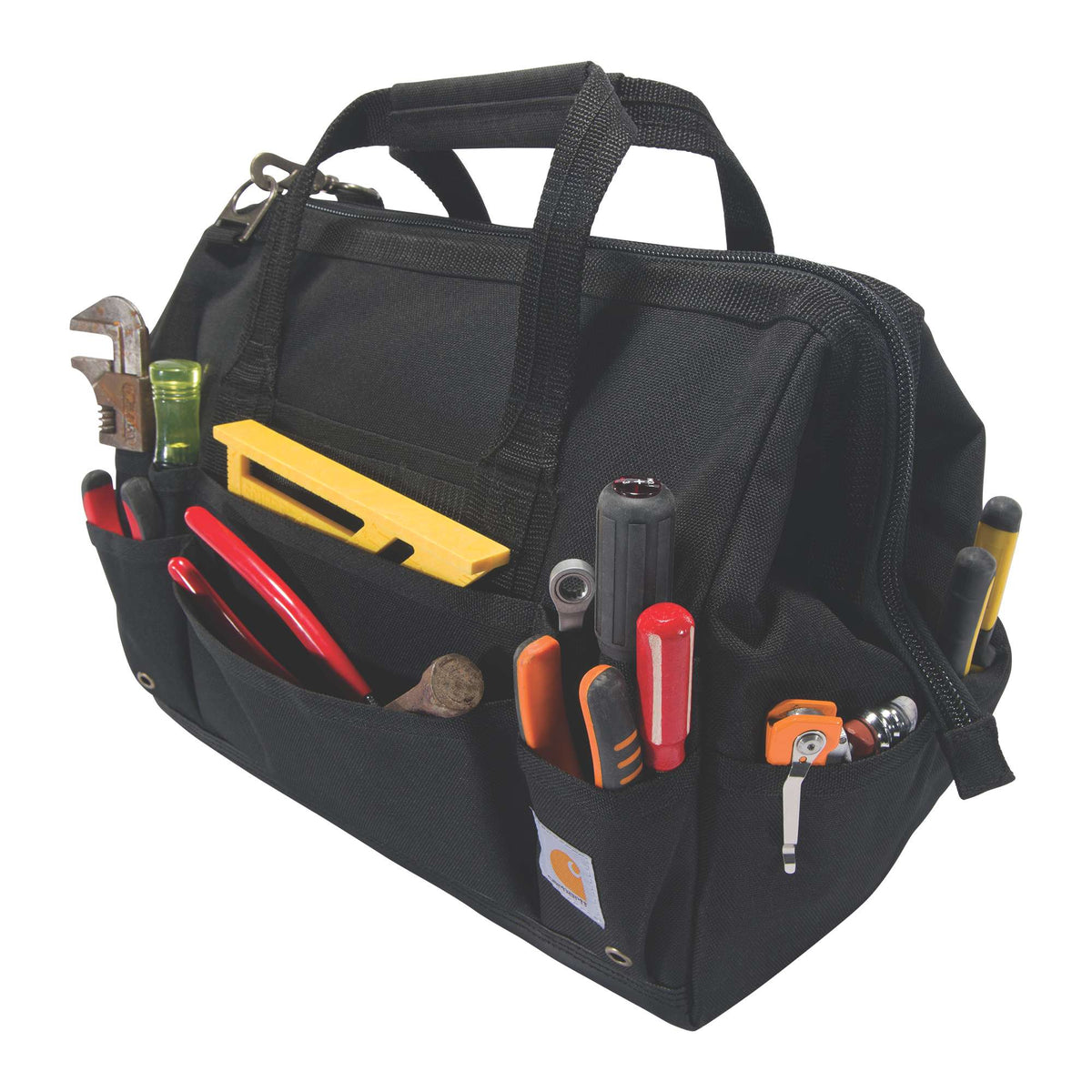 Carhartt 16-inch 30 Pocket Tool Bag - Black