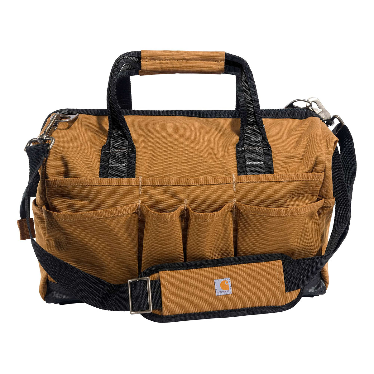 Carhartt 16-inch 30 Pocket Tool Bag - Carhartt Brown